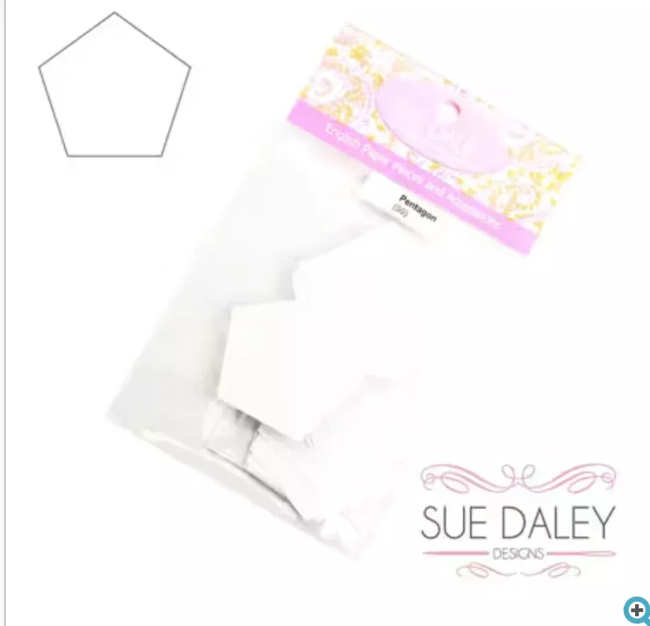 1/2" Pentagon English Paper Pieces