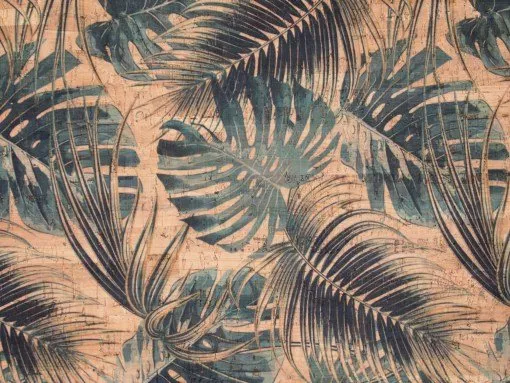 1/2 Yd Printed Cork Fabric Pre-Cut