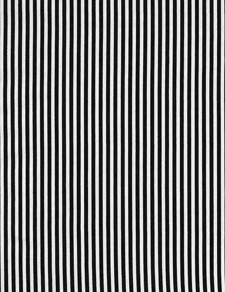 1/8th inch Stripe C8109-BLACK 1-7/8Yds End of Bolt Clearance