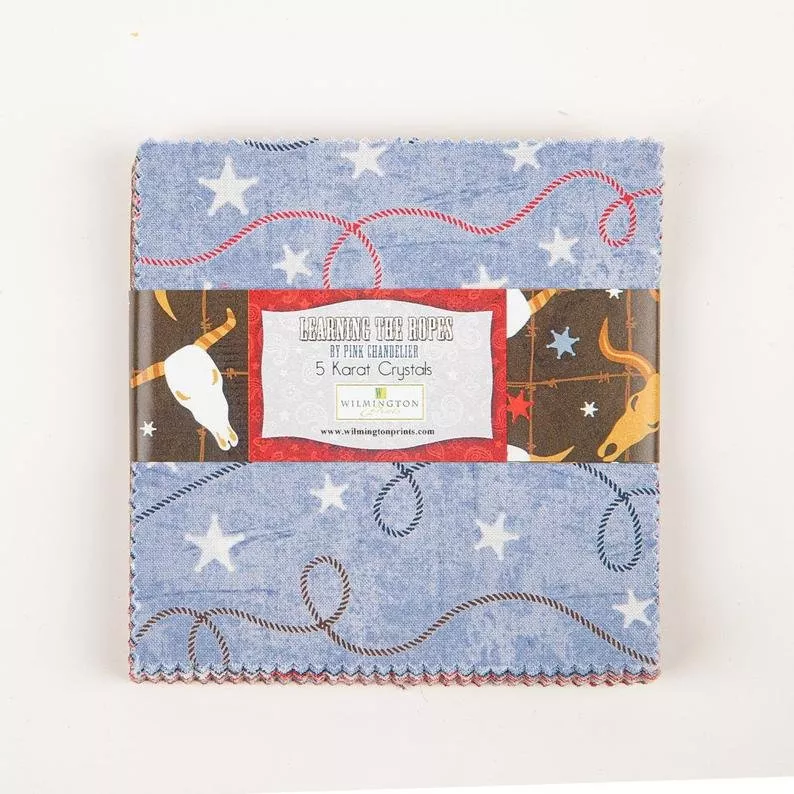 10 Karat Mini-Crystals - Learning the Ropes - 10in Squares, 24pcs