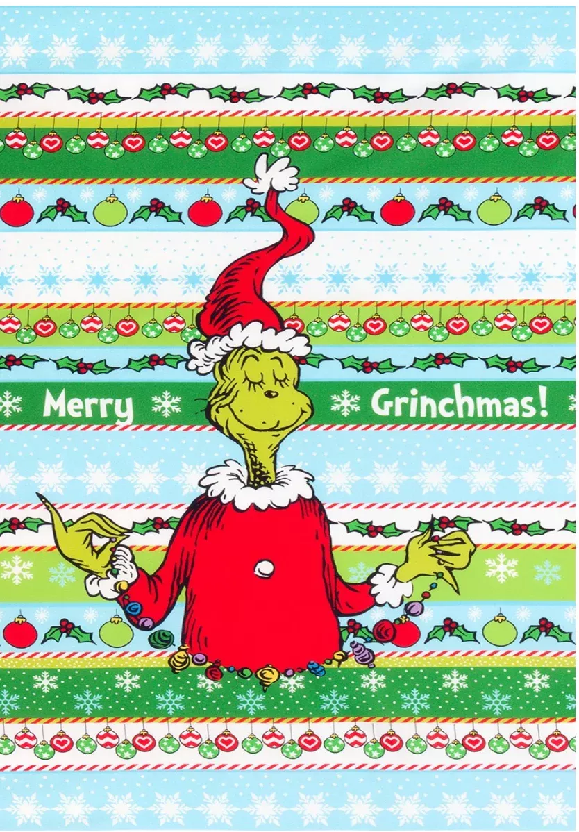 100 How the Grinch Stole Christmas Panel - Holiday by Robert Kaufman