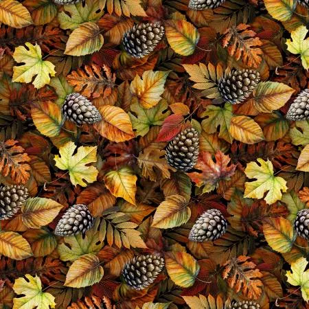 108 Autumn Packed Fall Leaves Autumn