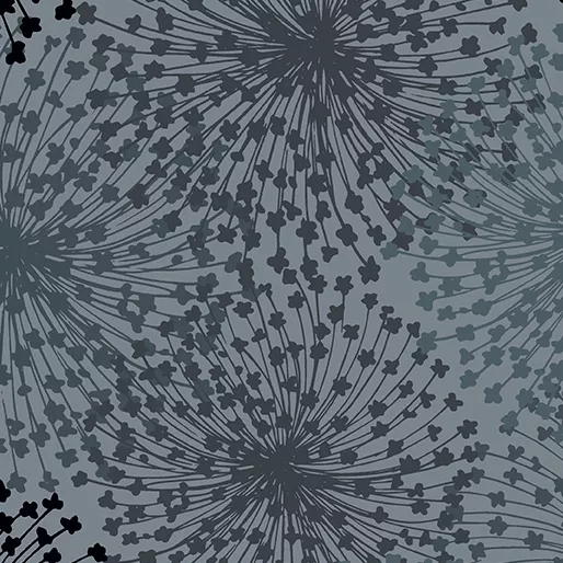 108 Dandelion Dreams Charcoal Gray