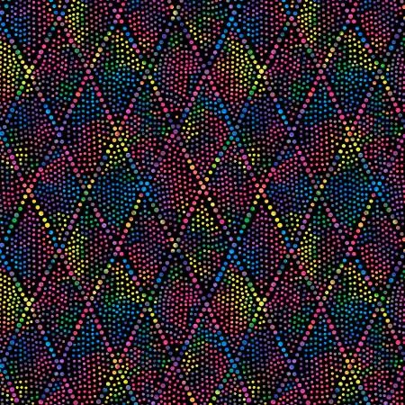 108 Diamond Dots Black/Multi