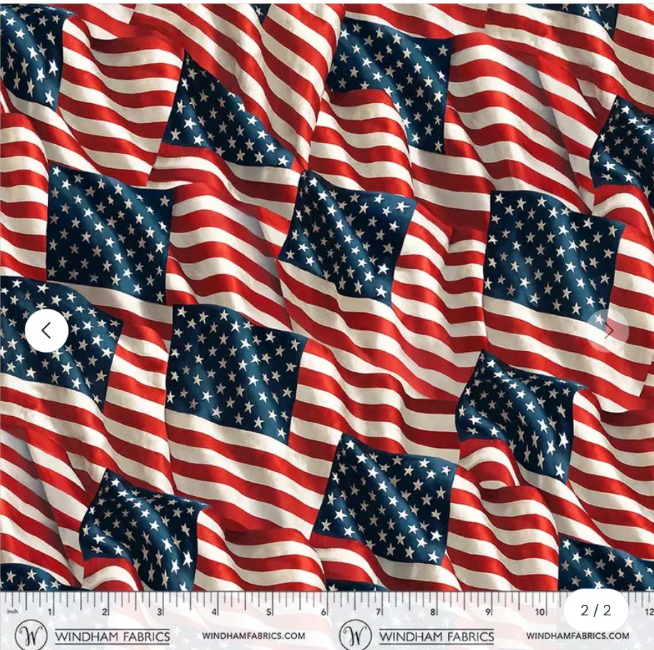 108" Old Glory - 55144DW-1 Patriotic Flags by Windham Fabrics