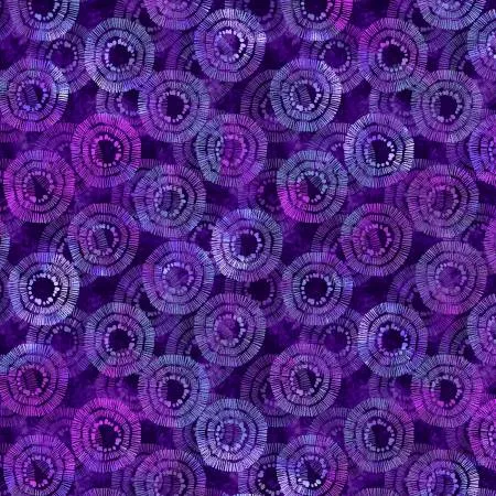 108 Purple Circle Burst