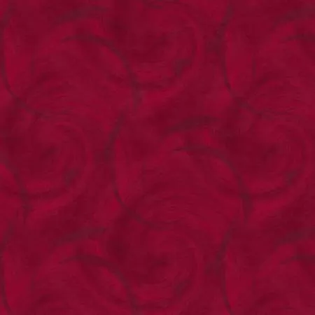 108 Red Quasi Circle Flannel