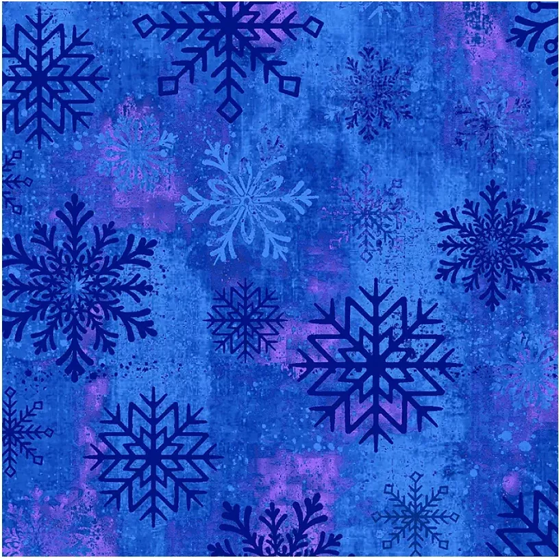 108" Snowburst 8398-77 Admiral Snowflake by Studio E Fabrics