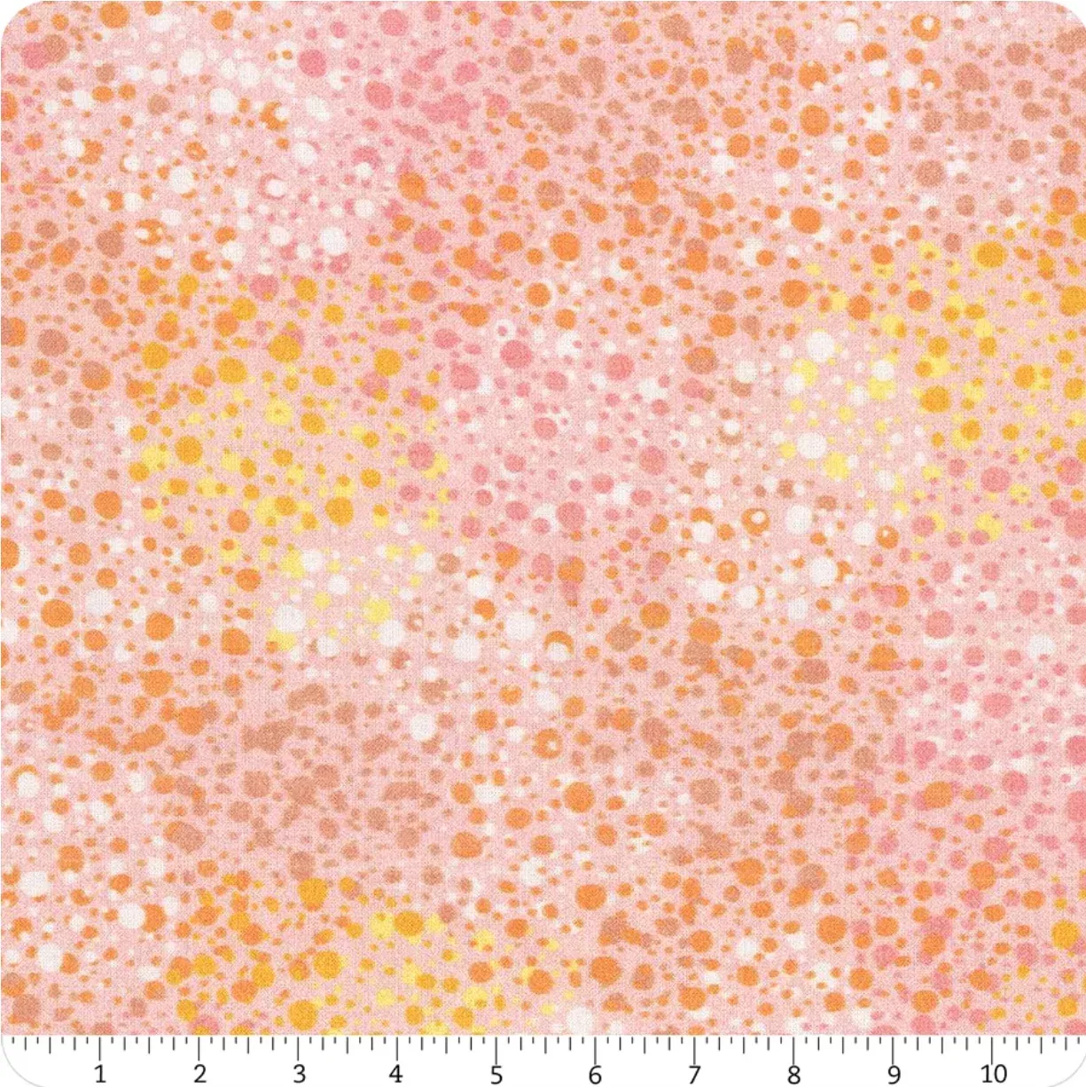 108" Spatter Dots - Peach 53193W-1 by Whistler Studio for Windham Fabrics