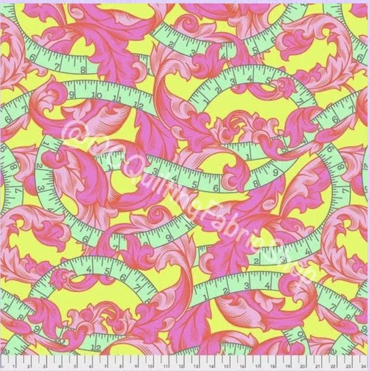 108" Tula Pink Homemade - Measure Twice Morning Backing by Free Spirit