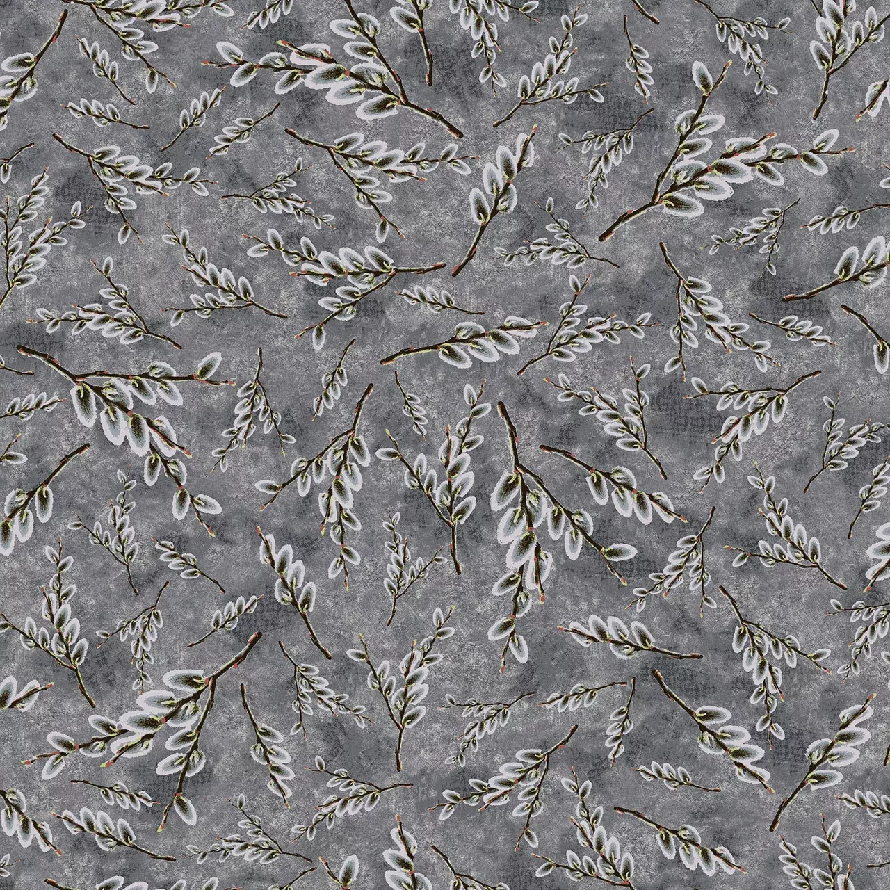 108" Willow Wood - Gray 1574-95 by Goldi L. Studio for Henry Glass & Co.