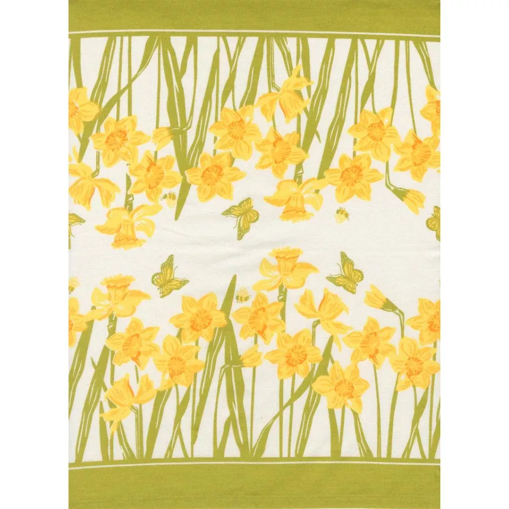 16" Toweling - Classic Retro Floral Daffodil| 920-317