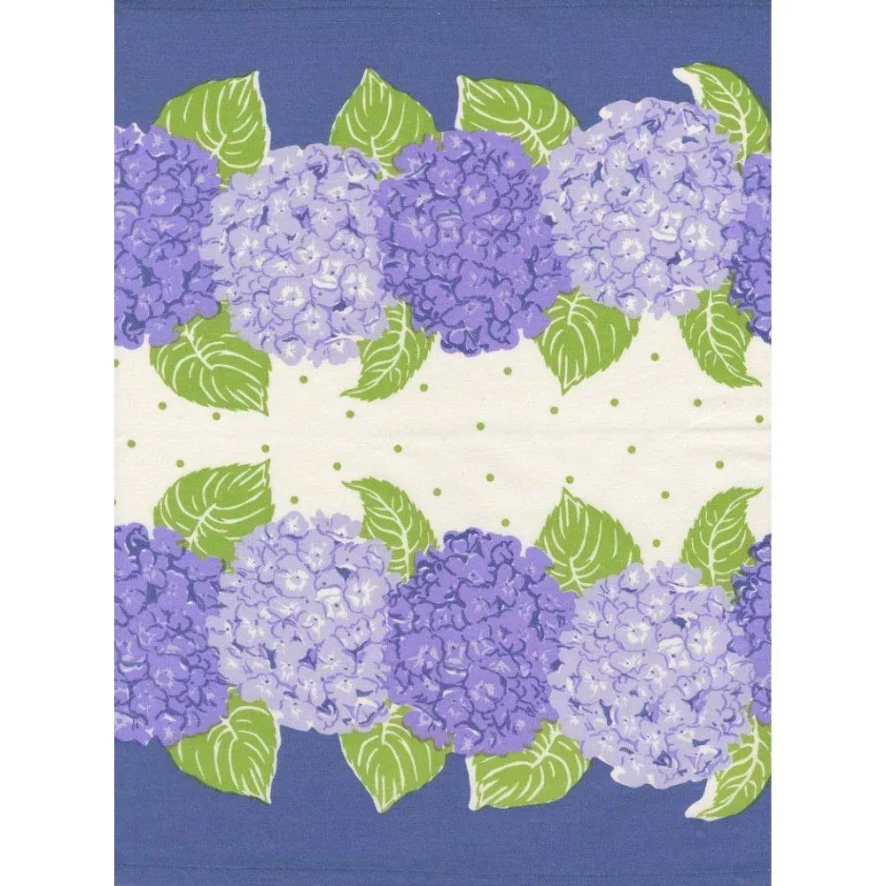 16" Toweling - Classic Retro Floral Hydrangea | 920-319