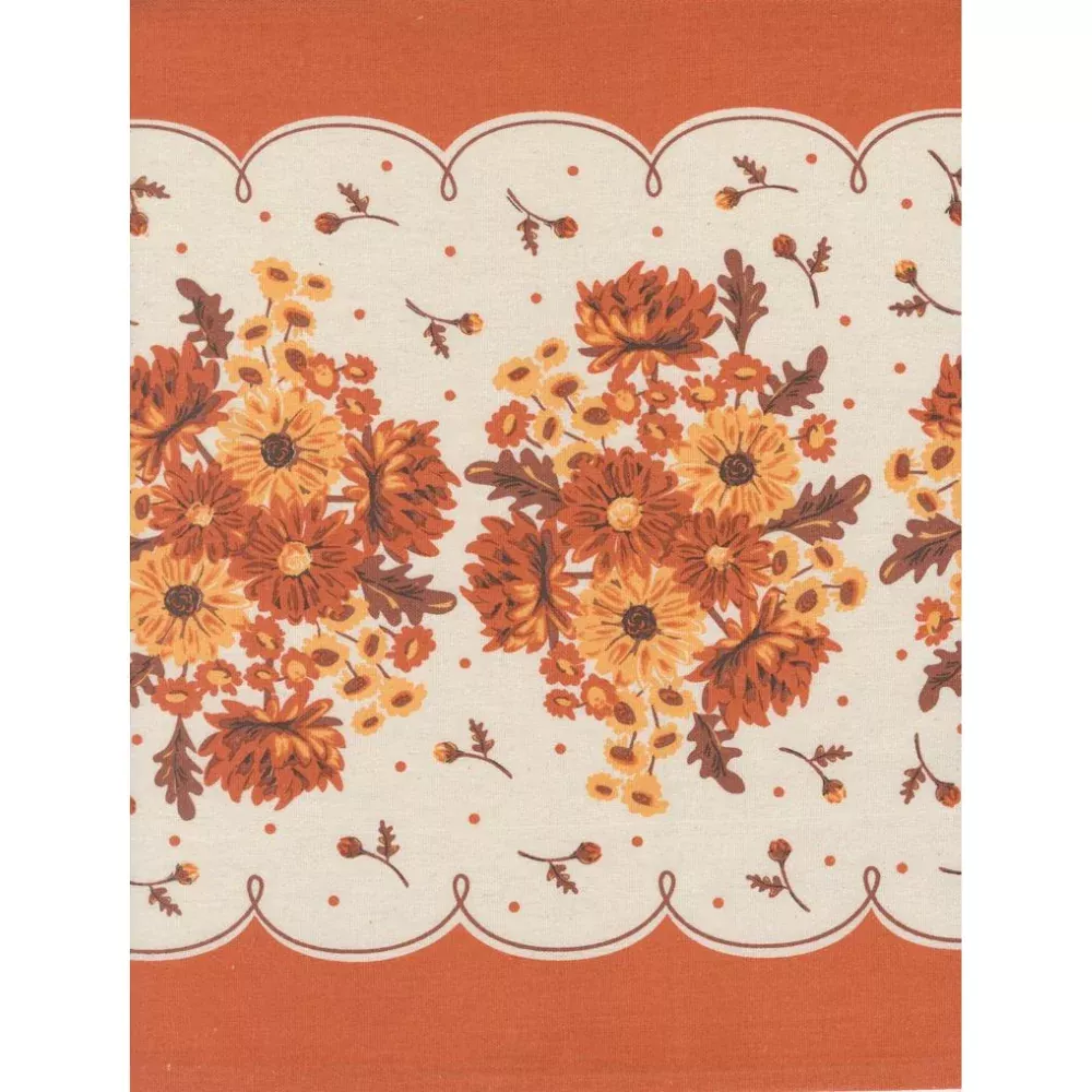 16" Toweling - Classic Retro Floral Mums | 920-322