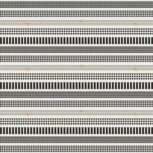 2.5 Edition Printed Binding Strips Yardage - Geometry Bound