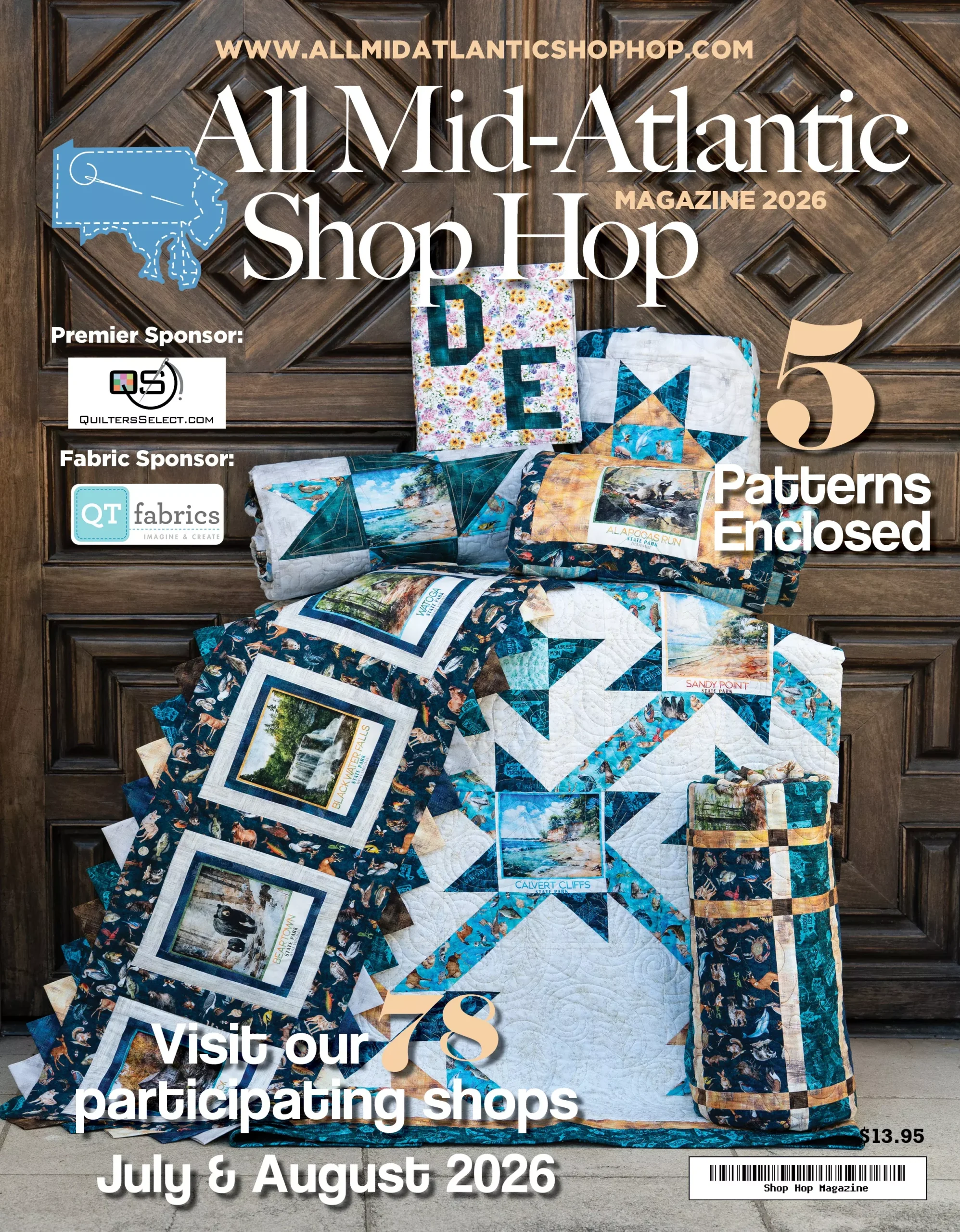 2026 All Mid-Atlantic Quilt Shop Hop Magazine- NOW AVAILABLE