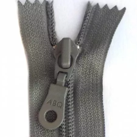 22in Zipper Charcoal Gray Closed Bottom ABQZ-025-22A