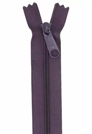 24" Zipper-Eggplant