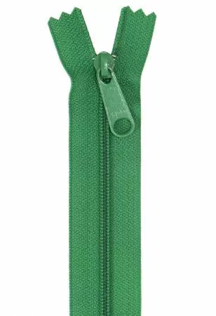 24" Zipper-Jewel Green