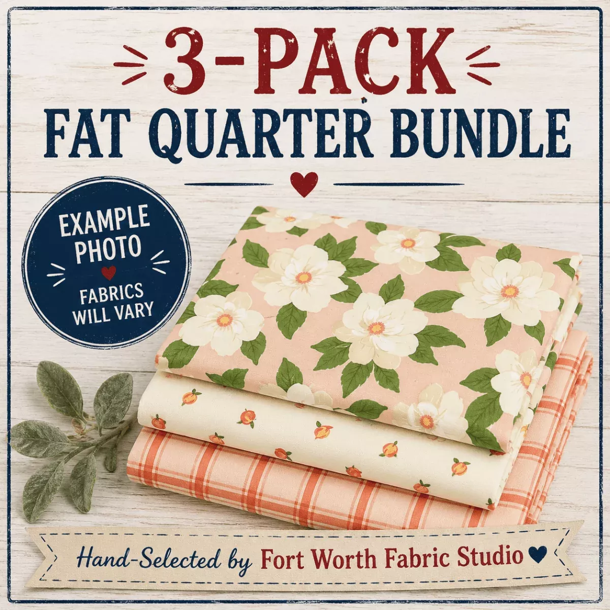 3 Pack Fat Quarter Bundle from FWFS