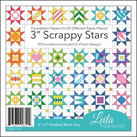 3" Scrappy Stars Foundation Pad