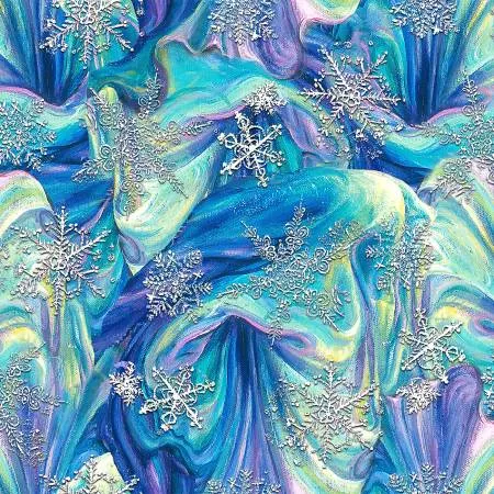 3 Wishes 17981-MLT Multi Polar Journey Snowflake Digital ^