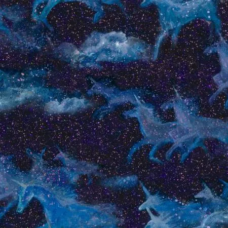 3 Wishes Celestial Journey Purple Night Flight 17137-PUR ^