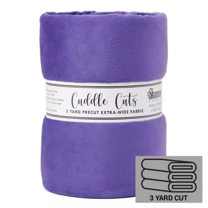 3 Yd Minky Cuddle Cut Amethyst