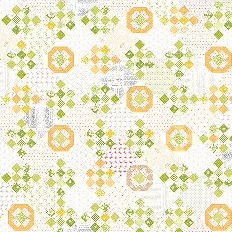 58/60" Summer's End Cheater Print from Moda 2 Yard Cut