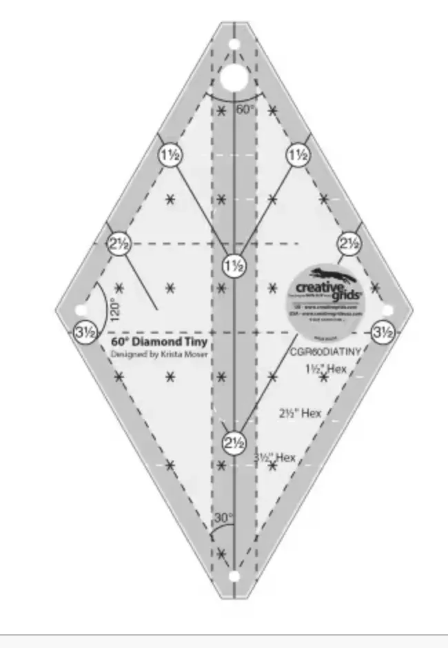 60 degree Diamond Tiny