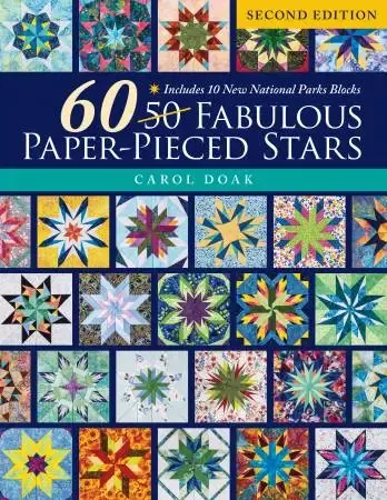 60 Fabulous Paper-Pieced Stars Second Edition 11556