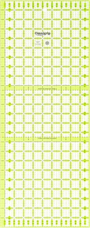 9 1/2 Inch x 24 Inch Omnigrip Ruler-RN9524 | Omnigrid