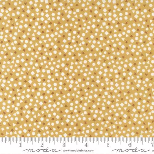 ABC XYZ Shapes and More- Yellow 1 Yard Cut
