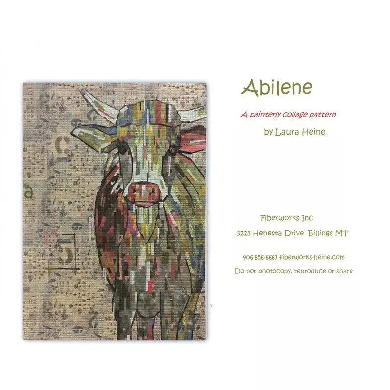 Abilene Collage Pattern from Fiberworks Inc