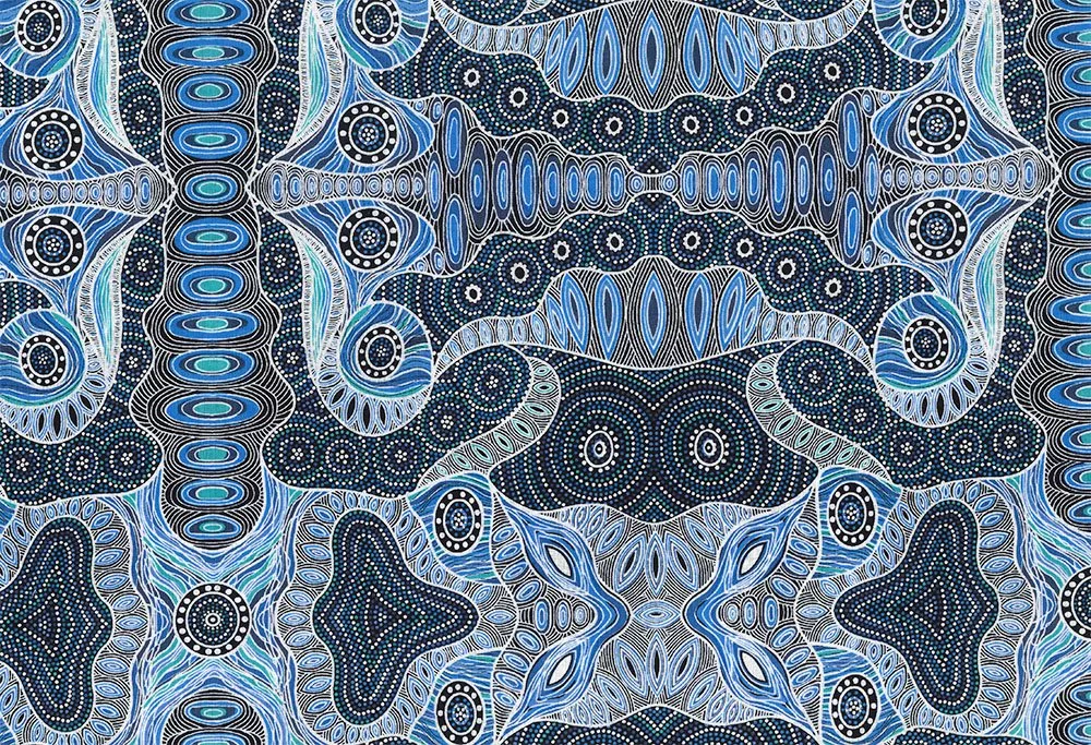 Aboriginal Regeneration Blue RGBL