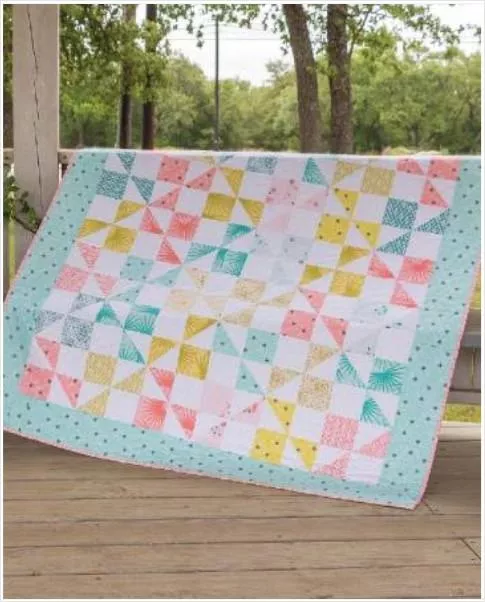 Acadia Quilt Pattern by Cut Loose Press - CLPISE017