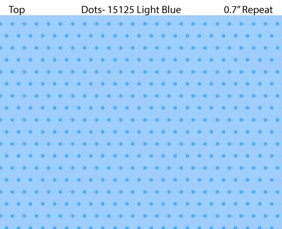 All New England Shop Hop 2025 Dots Light Blue Fabric