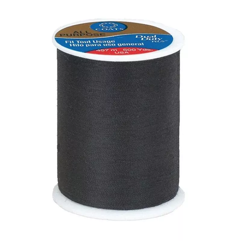 All Purpose Thread Black by Coats & Clark