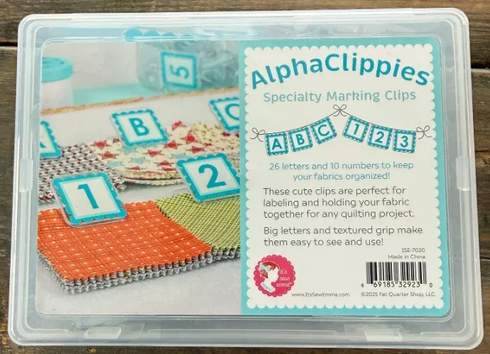 AlphaClippies - Specialty Marking Clips by It's Sew Emma