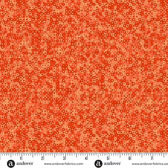 Andover Fairy Rings Marmalade Fabric