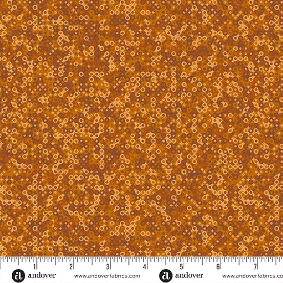Andover Fairy Rings Umber Fabric
