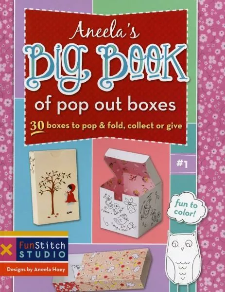 Aneela's Big Book of Pop Out Boxes - Fun Stitch Studio