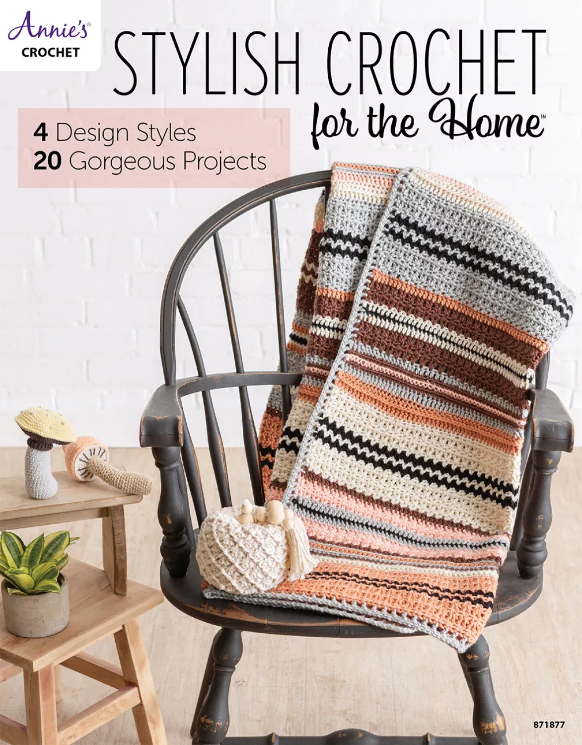 Annie's Crochet Stylish Crochet For The Home Book