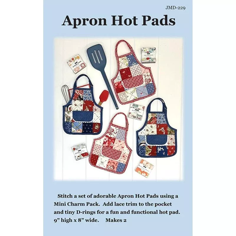 Apron Hot Pads Pattern by J. Minnis Designs