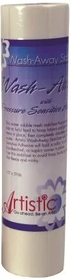 Artistic Wash Away Stabilizer