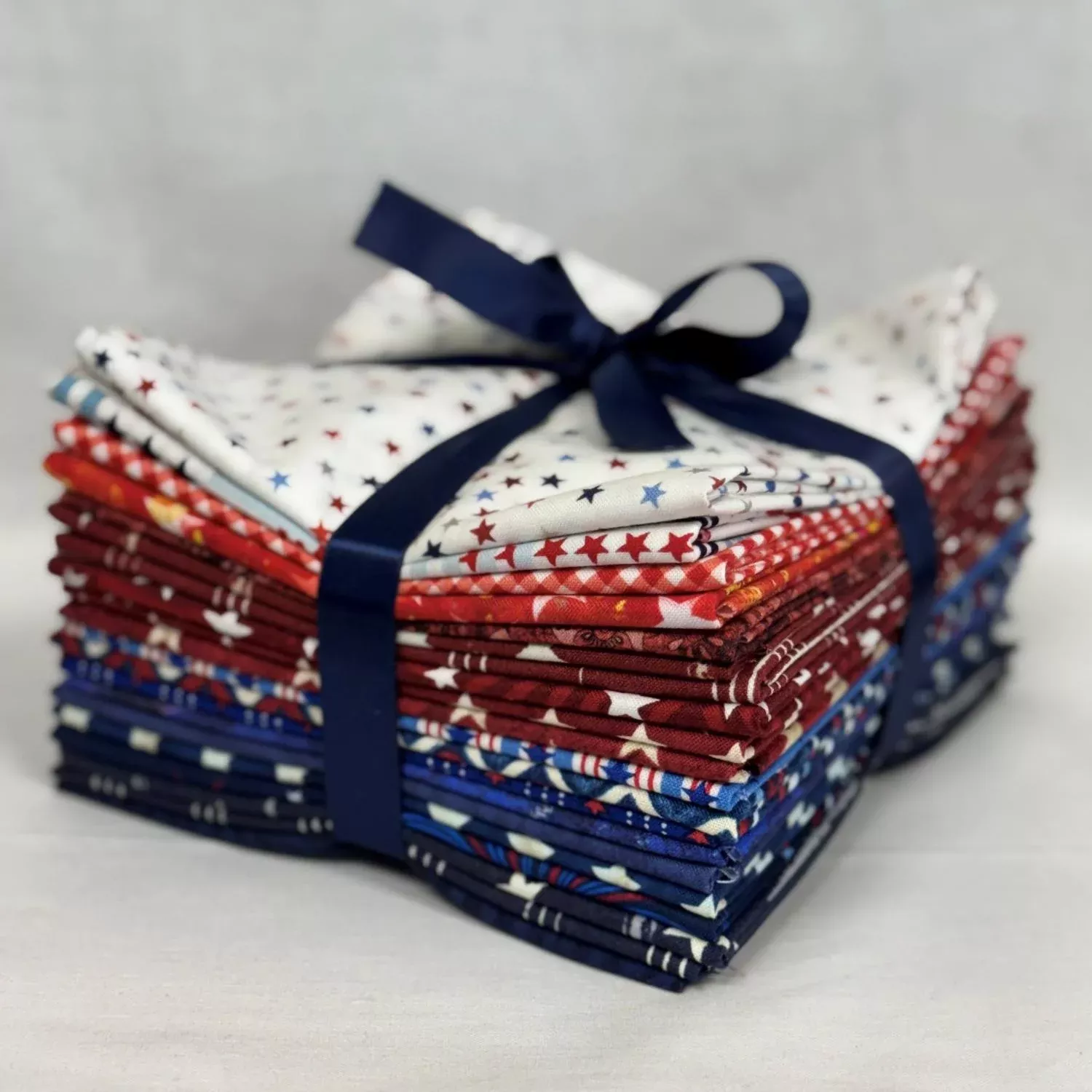 Assorted Patriotic Fat Quarter Bundles- 20 Fat Quarters - Precut
