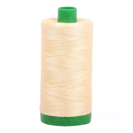 Aurifil Mako Cotton Thread 40wt 1094yds 2105 Champagne