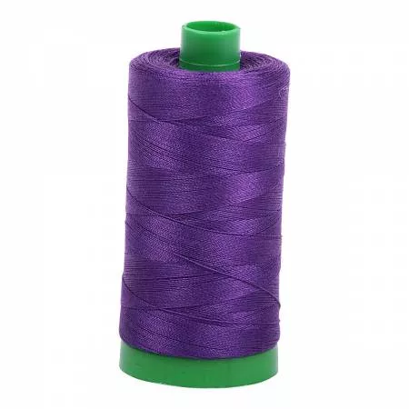 Aurifil Mako Cotton Thread 40wt 1094yds 2545 Medium Purple