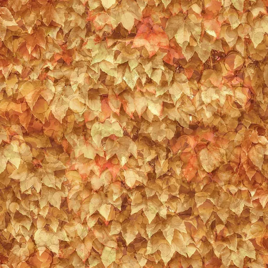 Autumn Breeze Leaf Pile Warm – Remnant 39″ × 44″