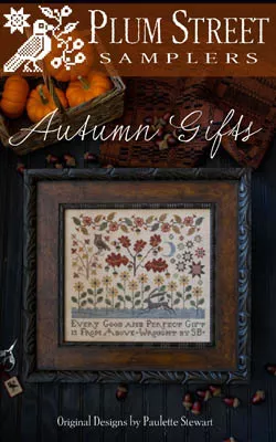 Autumn Gifts : Cross Stitch Pattern - #15-2618 - Plum Street Samplers